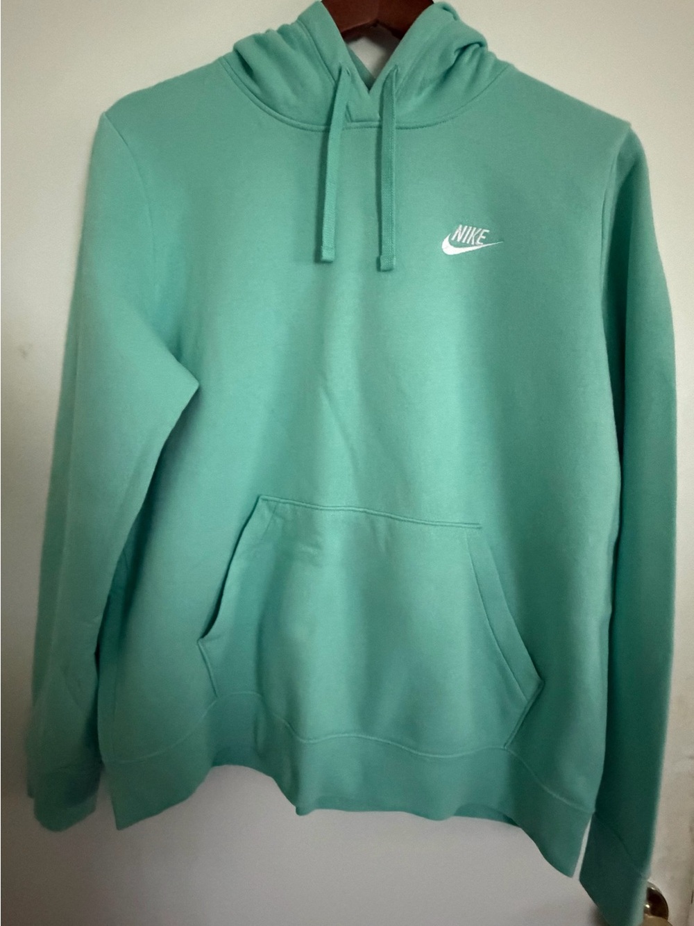 Nike Women's Mint Green Pullover Hoodie, Size L - Picture 2 of 11